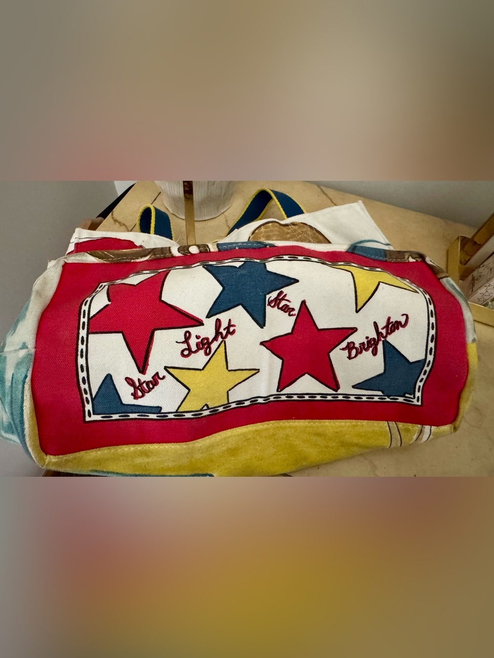 BRIGHTON OVERSIZED TOTE BAG EUC - Picture 7 of 8